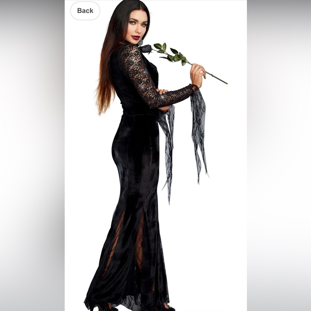 Sexy Frightfully Beautiful Halloween Gown NWT - Picture 3 of 16